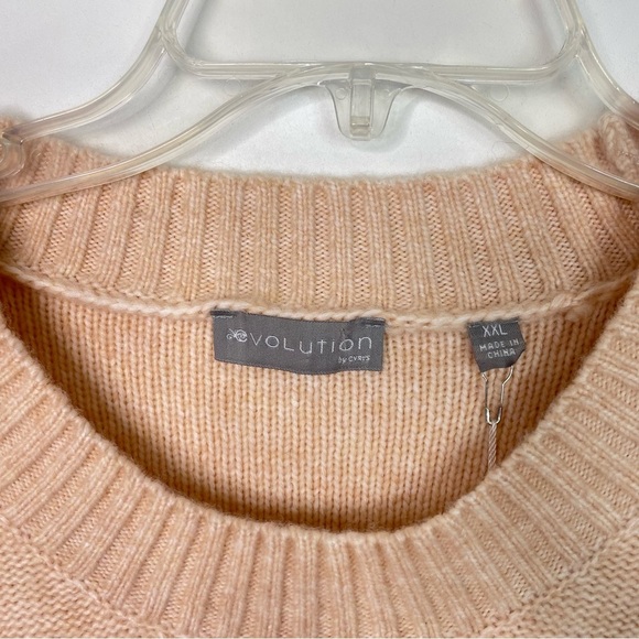 Stitch Fix l Evolution by Cyrus Abbie Cable Knit Pullover Sweater, XXL - Picture 2 of 7